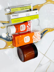 Ultimate Skin Transformation 3-Piece Bundle | Retinal Booster, Orange Enzyme Gel & Zafrani Nourishing Cream