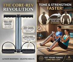 Tummy Trimmer Double Spring – Portable Full-Body Resistance Exercise & Core Workout Tool